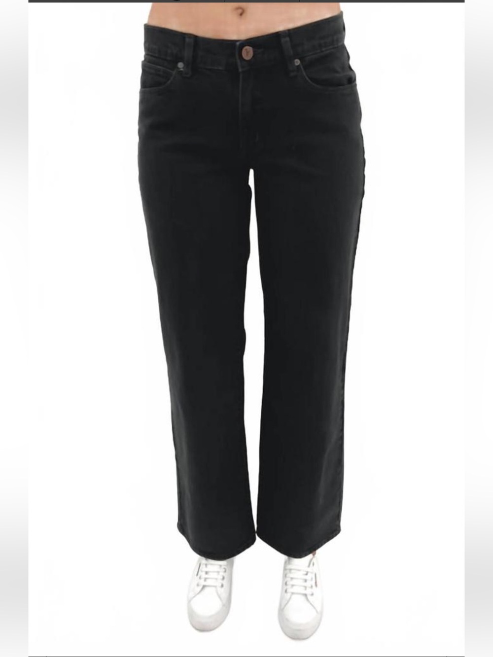 NWT Abrand 99 Low & Wide Black Box Jeans 27
